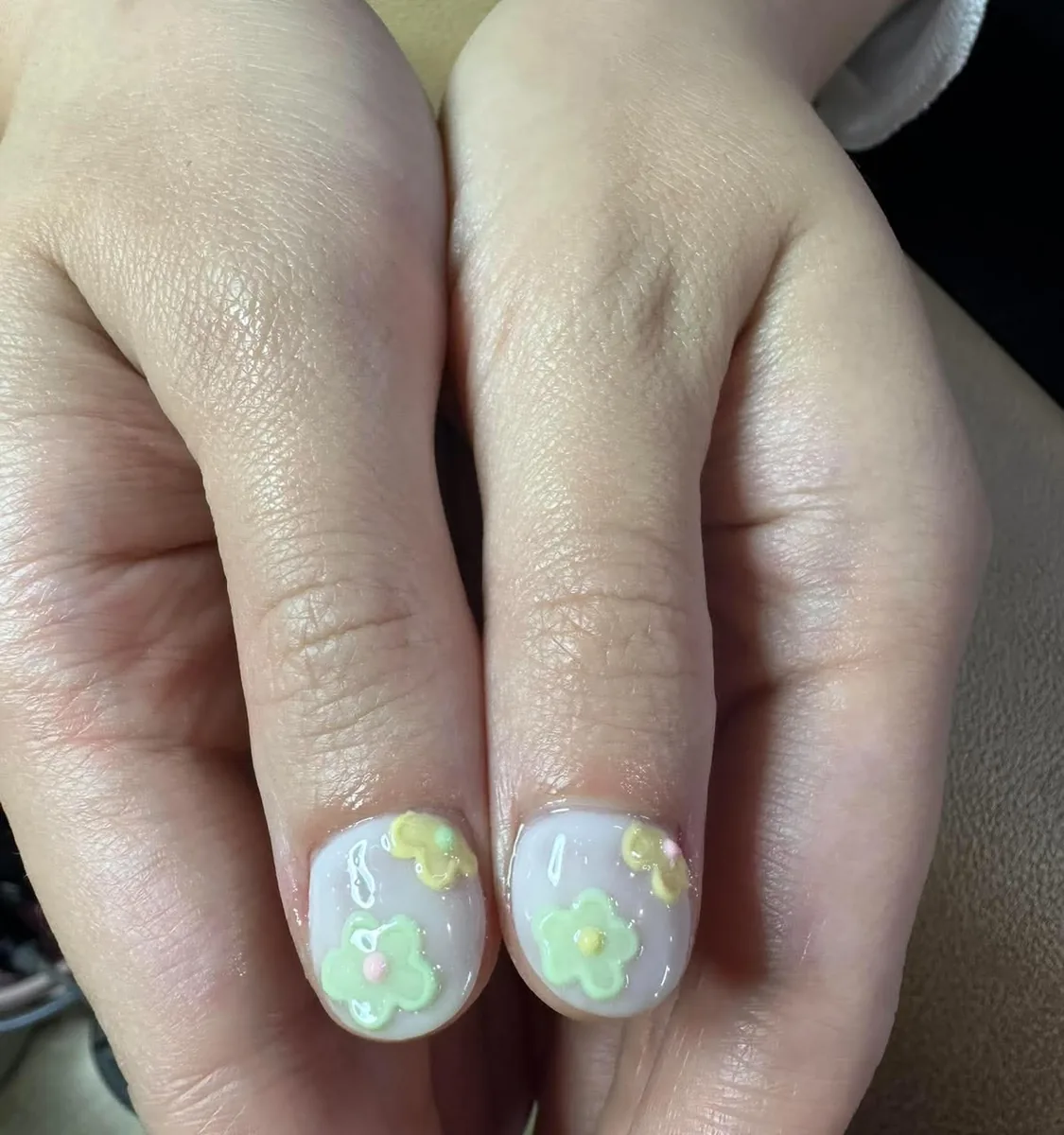 Cherry Syrup Jelly Floral Glaze - LENA Nails Da Nang