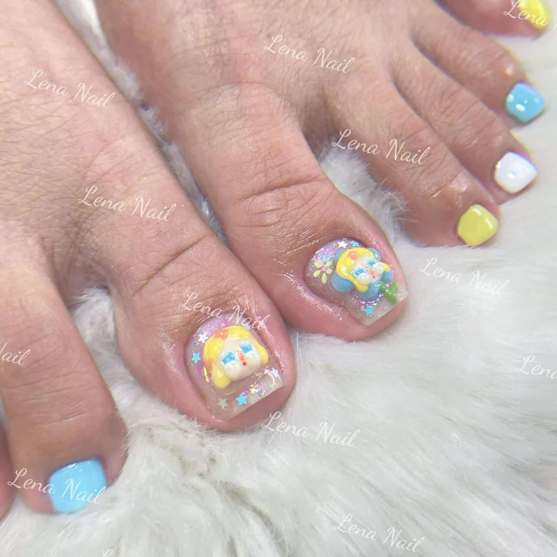Sculpted Micro Bow Art - Da Nang Nail Art