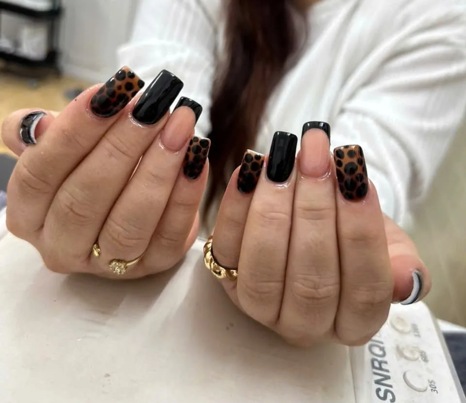 Pastel Floral Almond Elegance - LENA Nails Da Nang